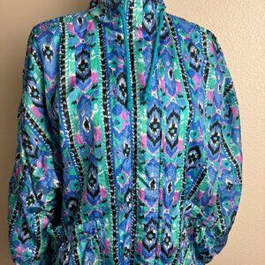Vintage 80-90s Mom Windbreaker Jacket